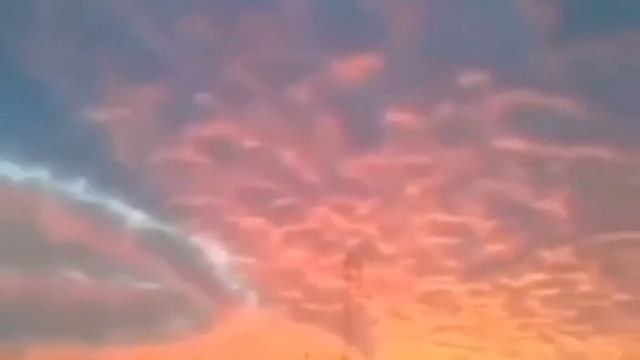 Загадочные облака.