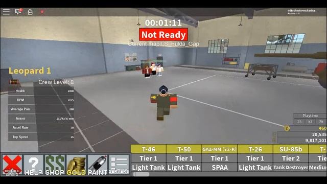 Tankery roblox-Leopard 1-review