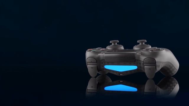 PS4 dualshock controller animation
