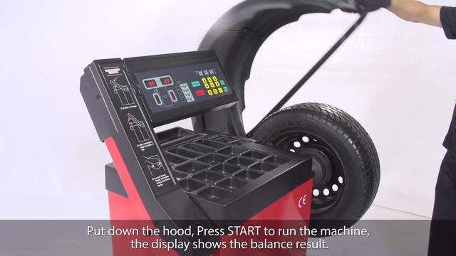 Unite UB-1100 Wheel Balancer final cut Installation Operation(0728)