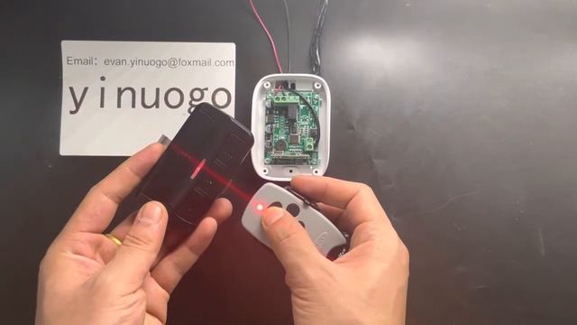 yinuogo YNG107 - How to program DOORHAN remote control ?