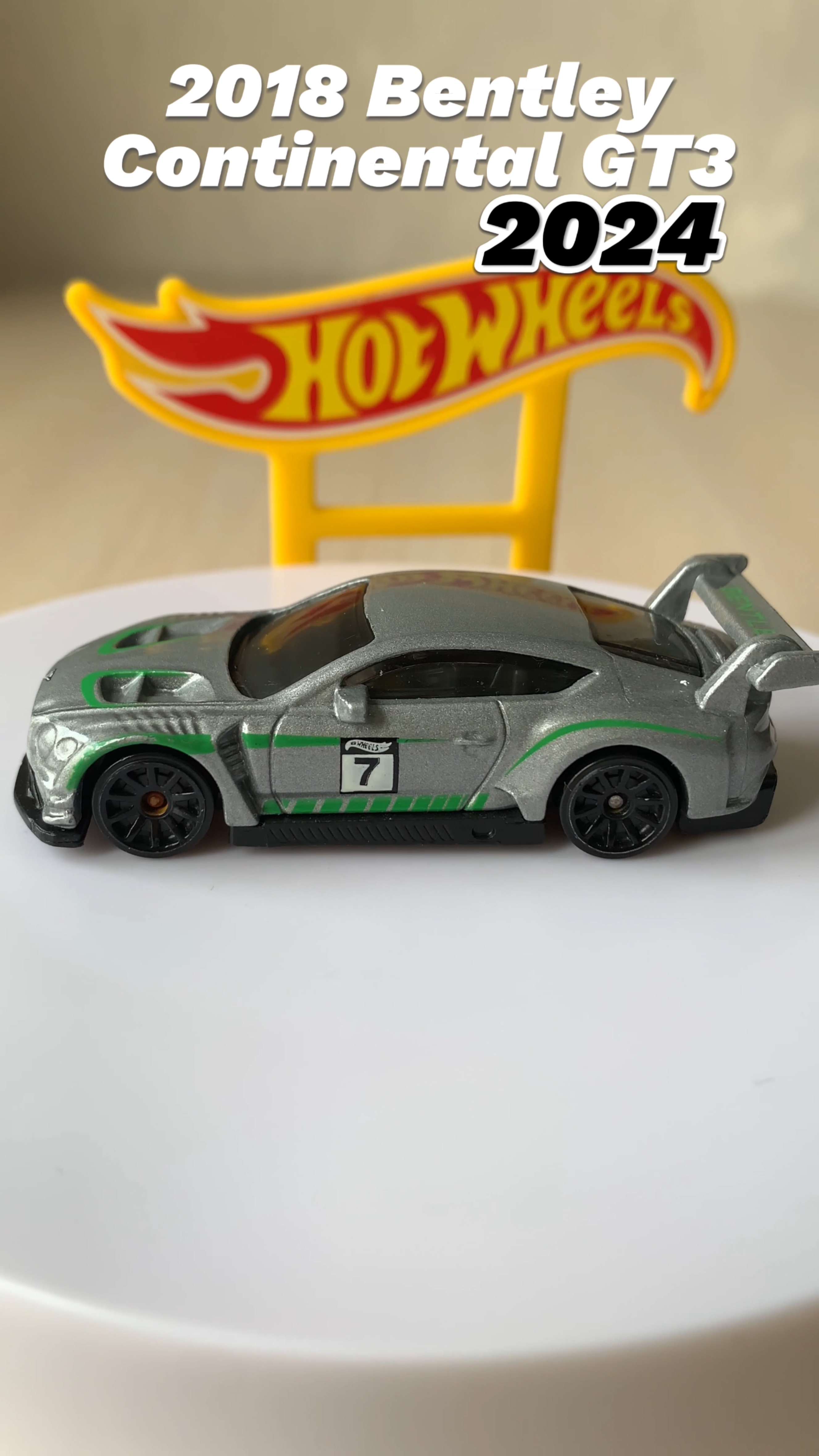 2018 Bentley Continental GT3 2024 Hot wheels