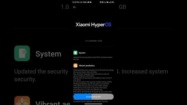 Mi 11x pro update hyper os