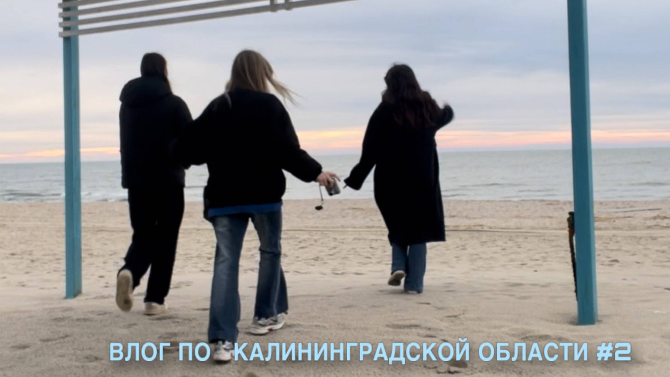 влог из Калининградской области (Калининград, Светлогорск, Янтарный) // январь 2025