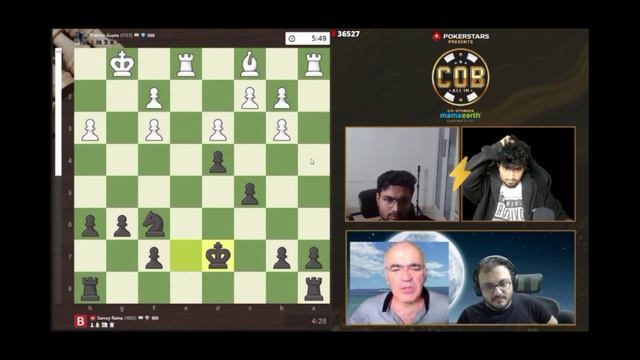 Samay Raina vs Prakhar ft GARRY KASPAROV COB 5 Semi Final full match