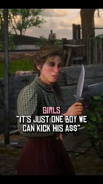 girls vs boys #shorts Creds: reddeadcljps