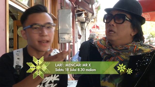 Rancangan Hiburan #SyukurSelalu : Lari: Mencari Mr. X Raya Kedua Sabtu 18 Julai 8.30malam