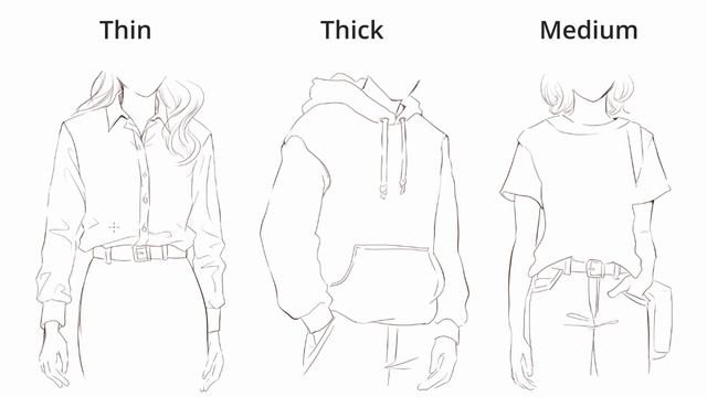🎨5 TIPS for drawing Wrinkls 👀The things that keep in mind when I draw clothes