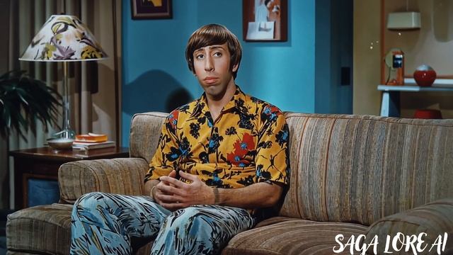 Saga Lore AI - The Big Bang Theory - 1950´s Super Panavision 70