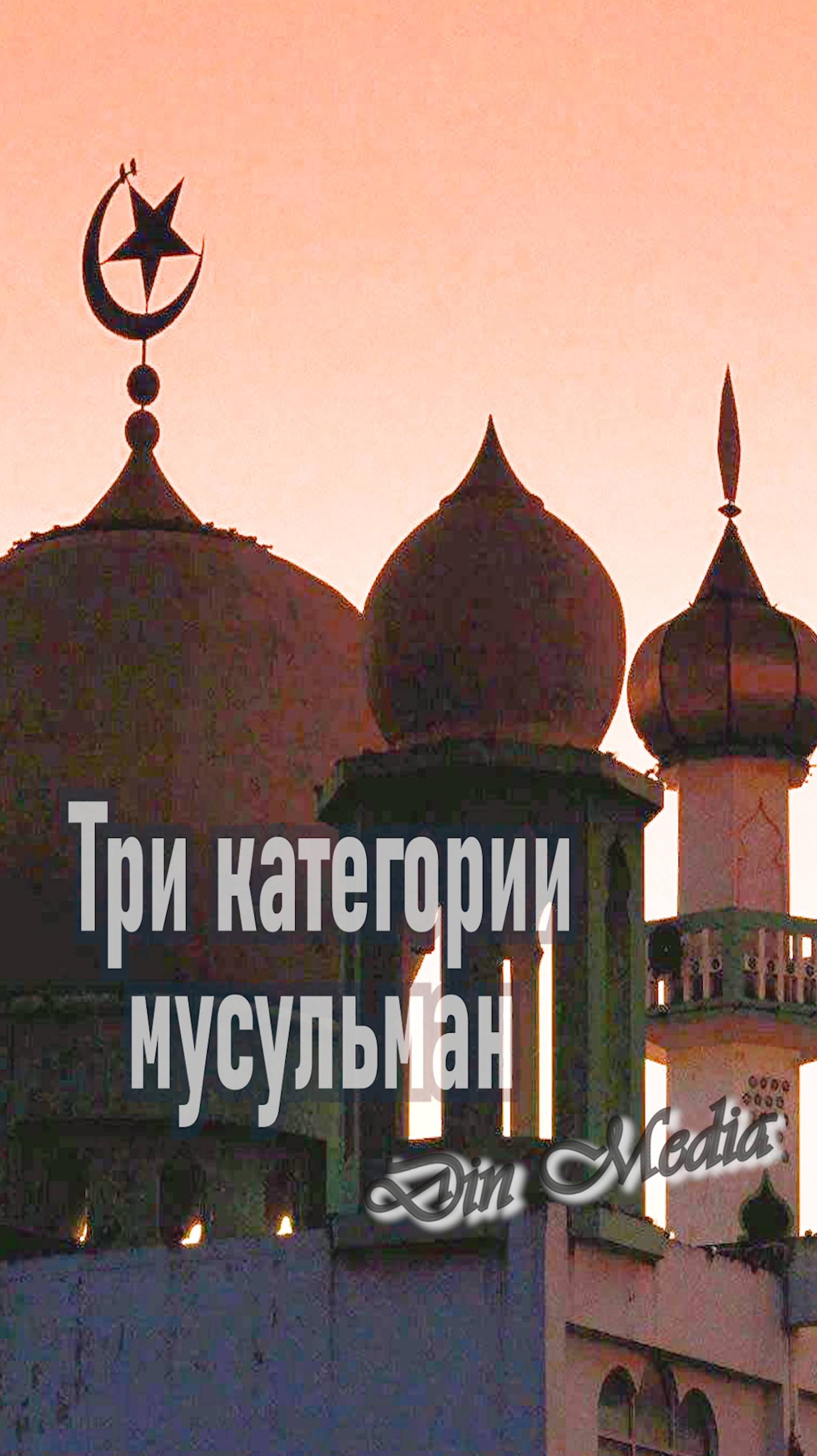 Три категории мусульман