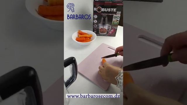 #Barbaros - Hachoir Robuste 300 w 1,5 L part 2 ( mode d'emploit)