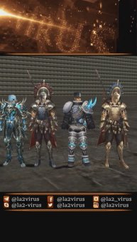 Four Costumes LINEAGE II-FAFURION ExiliumWorld.Com ◄√i®uS► #la2 #gaming #mmorpg #games #classic