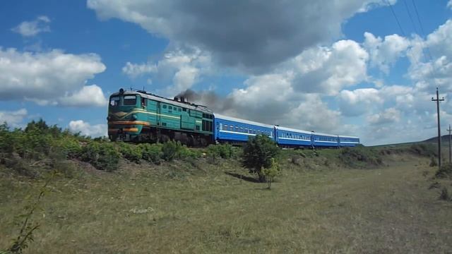 Минск - Варна под луганкой. 2ТЭ10Л-2077Б [CFM]