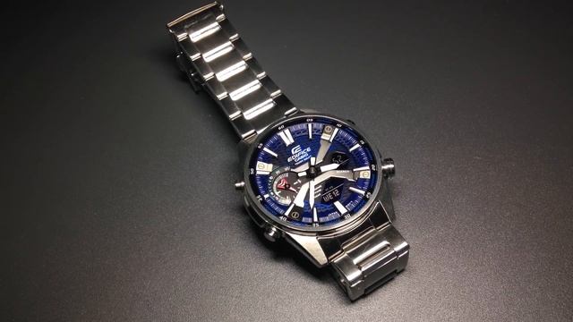 Casio Edifice (ECB-S100D) | Time lapse of charging