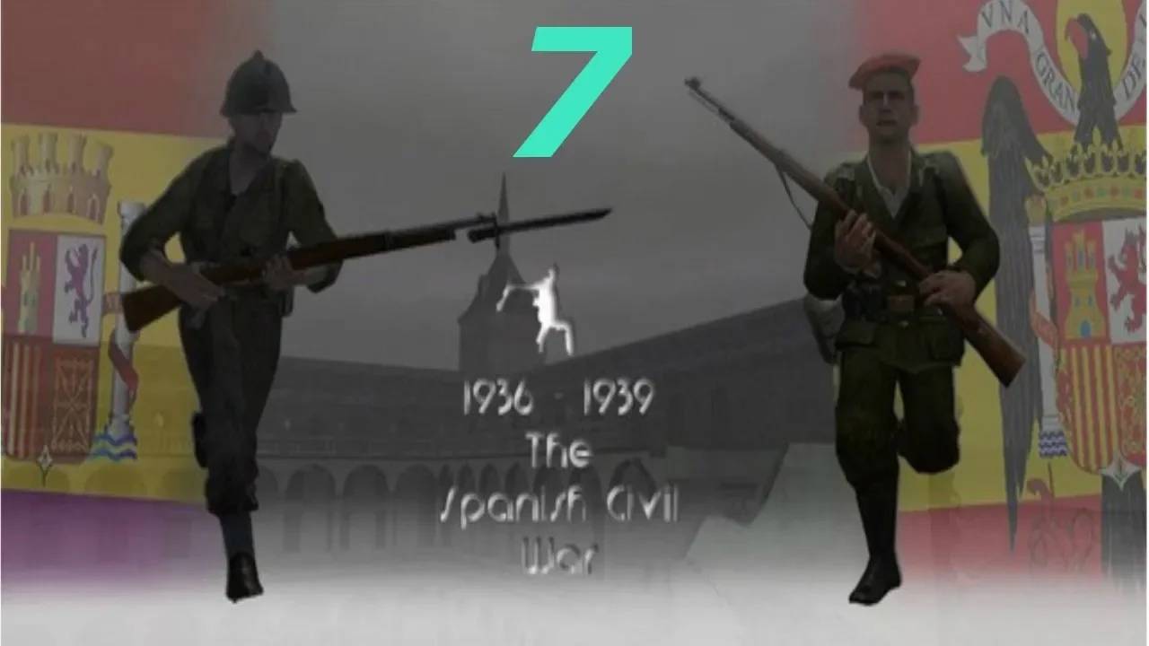 Прохождение Call of Duty 2: Spanish Civil War #7 (The Battle of tht Ebro)