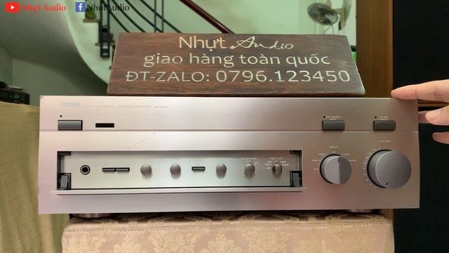 QUÁ RẺ CHỈ VỚI 2TR1, CÓ NGAY AMPLY YAMAHA AX-590, CHẤT ÂM SIÊU BÙNG NỔ (NHỰT AUDIO)