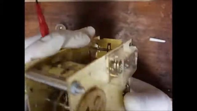 Oiling A New CLock Movement