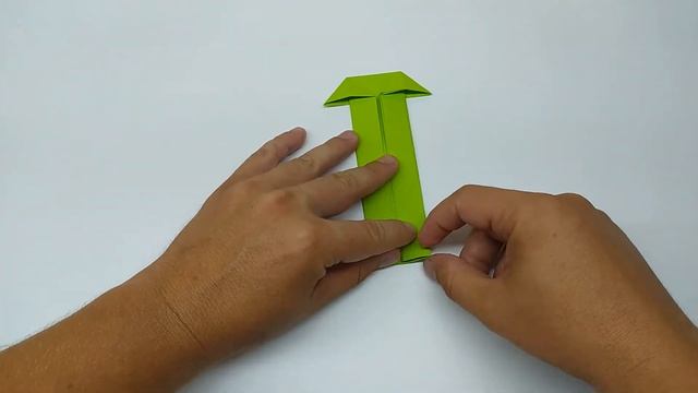 Оригами змея. Прыгающая змея из бумаги. | Origami is a snake. A jumping snake out of paper.