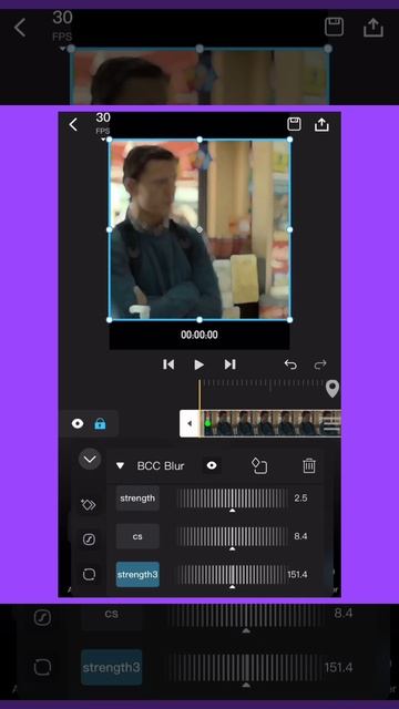 How to make blur bcc on AVU