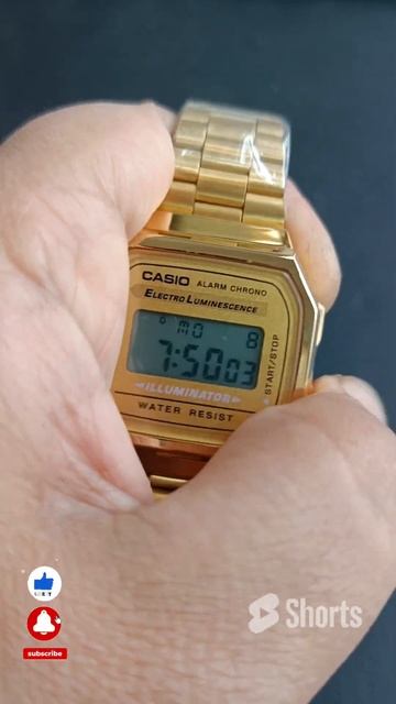 Casio Vintage Series Time Configuration #navyawatchgallery