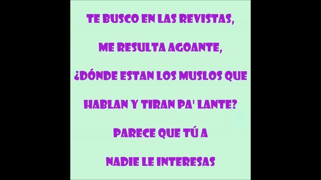 "MUSLONA"  JIRAFA REY FT LAPILI CON LETRA