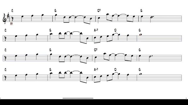 Seguindo no Trem Azul Roupa Nova 1985 Alto Sax Eb Sheet music_480p_MUX