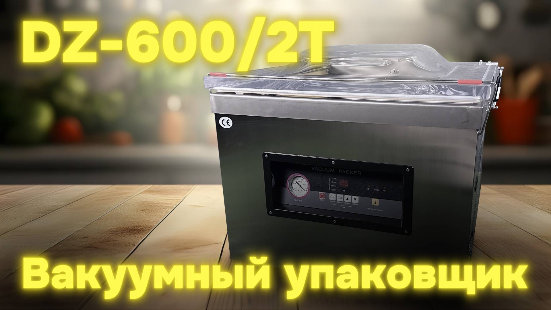 ОБЗОР НА БОЛЬШОЙ ВАКУУМНЫЙ УПАКОВЩИК DZ-600 2T!