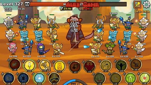 Asgard Skill Master Chapter 11-3 HARD (321-330 Level Part 33) BOSS Titan