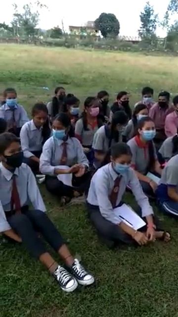 Project 4- Chure Bhawar Forest || Poem Recitation by Partner School