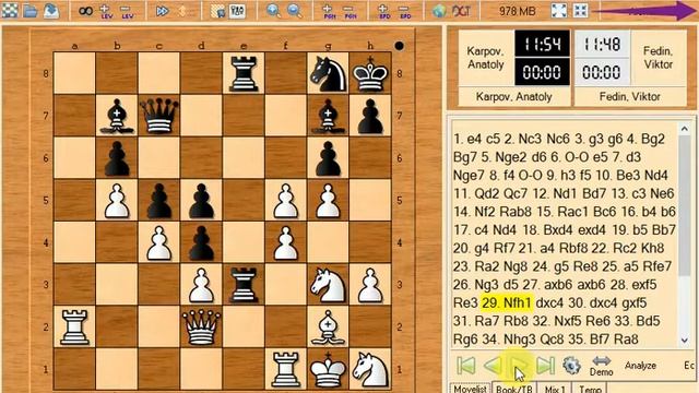 Karpov anatoly and fedin viktor 1964  1 0  13