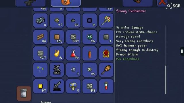 i have the truffle  terraria ios edition