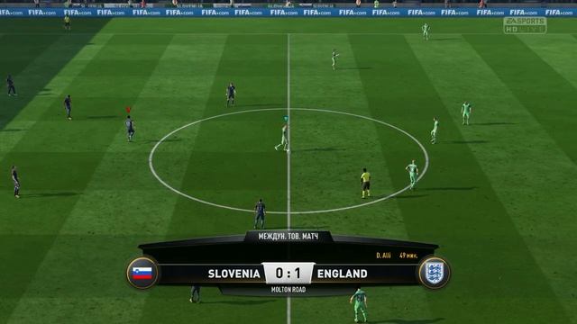 FIFA18: (ЧМ-2018 Европа) Англия - Словения