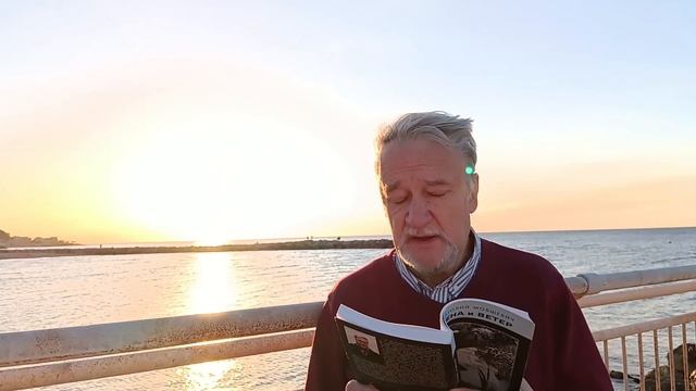 Закат на берегу Средиземного моря. Стихи