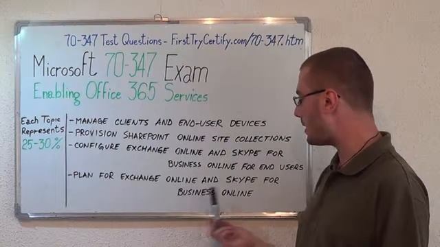 70-347 – Private Exam Enabling Office 365 Test Services Questions