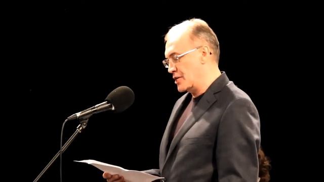 Кальпиди на церемонии вручения премии Андрея Белого 2017