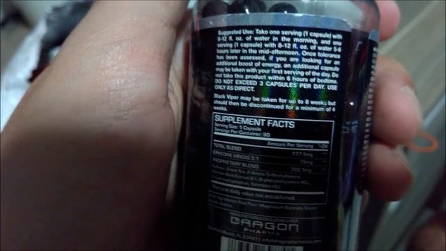 Unboxing #41 Same Day Supplements - Black Viper Dragon Pharma