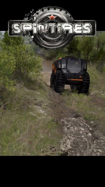 SHARP в грязи и на воде | Spintires #spintires #грузовик #sharp #shorts