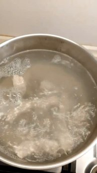 #чмстый и прозрачный бульон