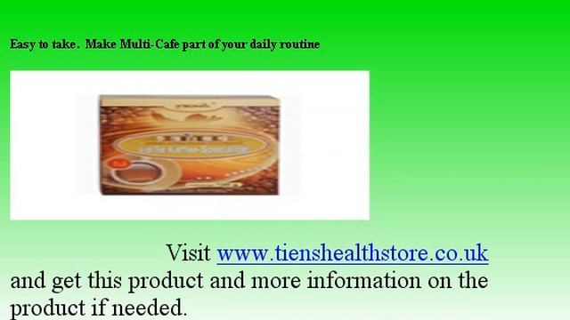 Tianshi Multi Vit Cafe., tiens vitamin add, tianshi natural supplements add,