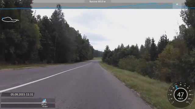 Новое поле - Group riding to Novoe Pole