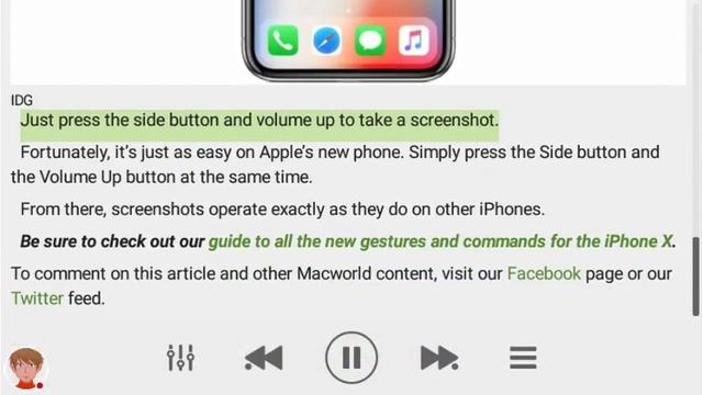 How to take a screenshot on the iPhone X 😱😱😱🤔🤔