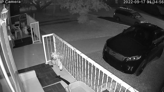 Ghostly flash caught on surveillance cam - September 17 @ 130am