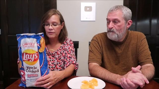 Lay’s Kettle Cooked Ruffles All Dressed Potato Chips Review