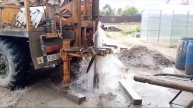 Ленобласть, бурение скважины