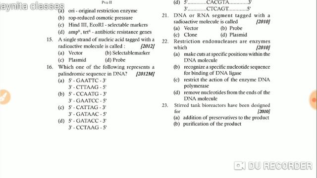Biotechnology principles and processes