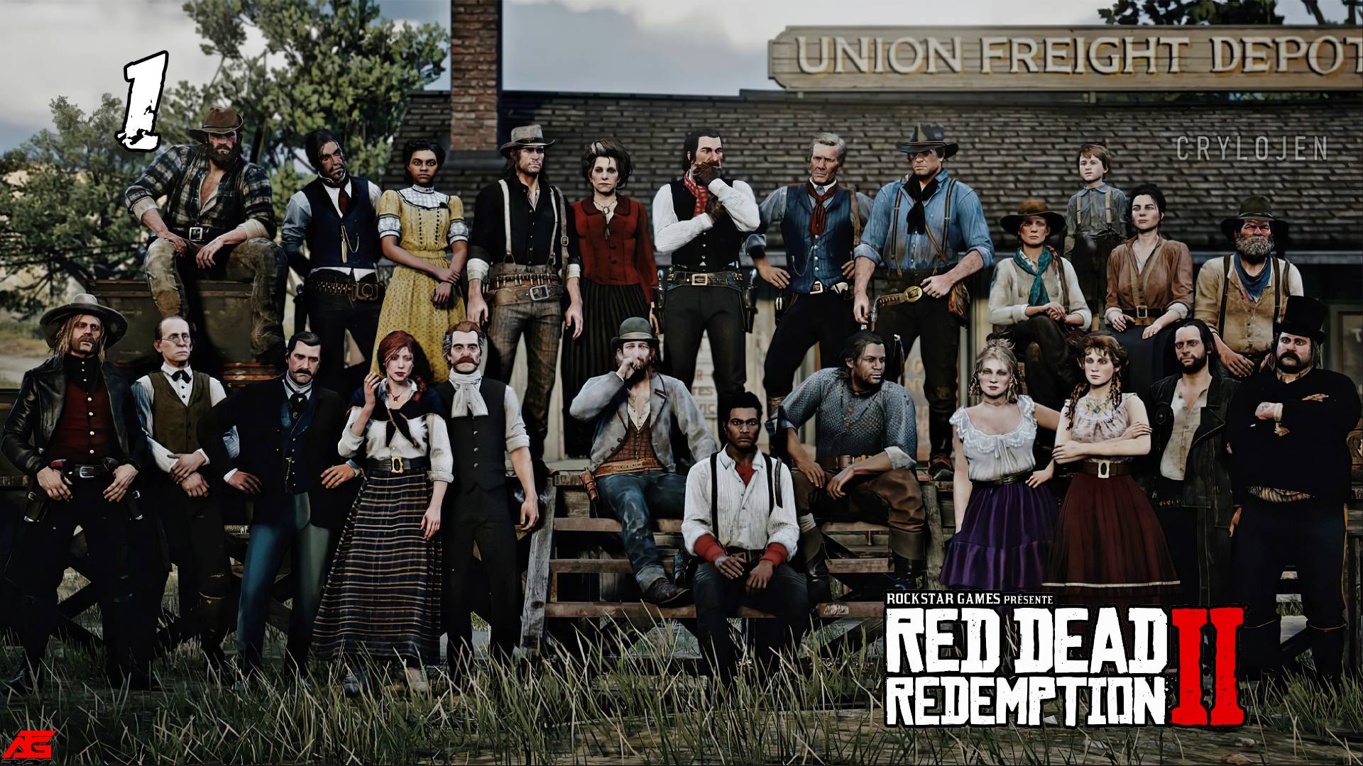 Red Dead Redemption 2 (2019)➤глава 1(Вступление)