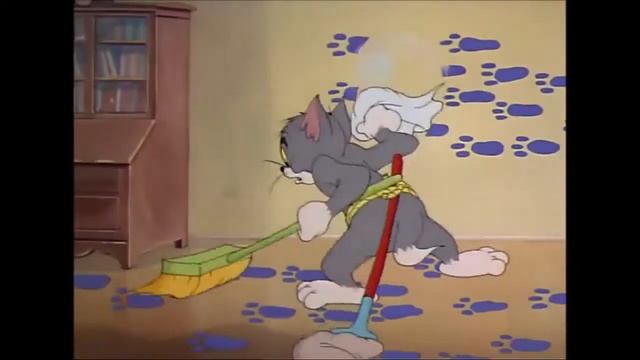 Tom and Jerry 38 Episode Mouse Cleaning 1948 Capitulo Invertido