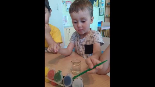 Опыт получение нового цвета