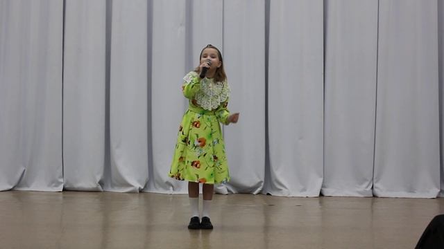 Танцырева Таисия, 2, "Грибы - грибочки". Премия «Андрюша-2024», номинация «Эстрадный вокал».