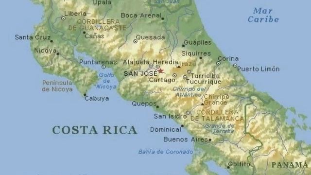 Mapas de Costa Rica